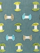 Frayed 501 Nile Clipped Embroidery